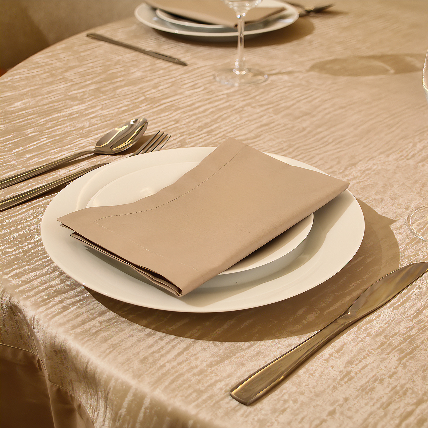 Bouclier Élégant Taupe